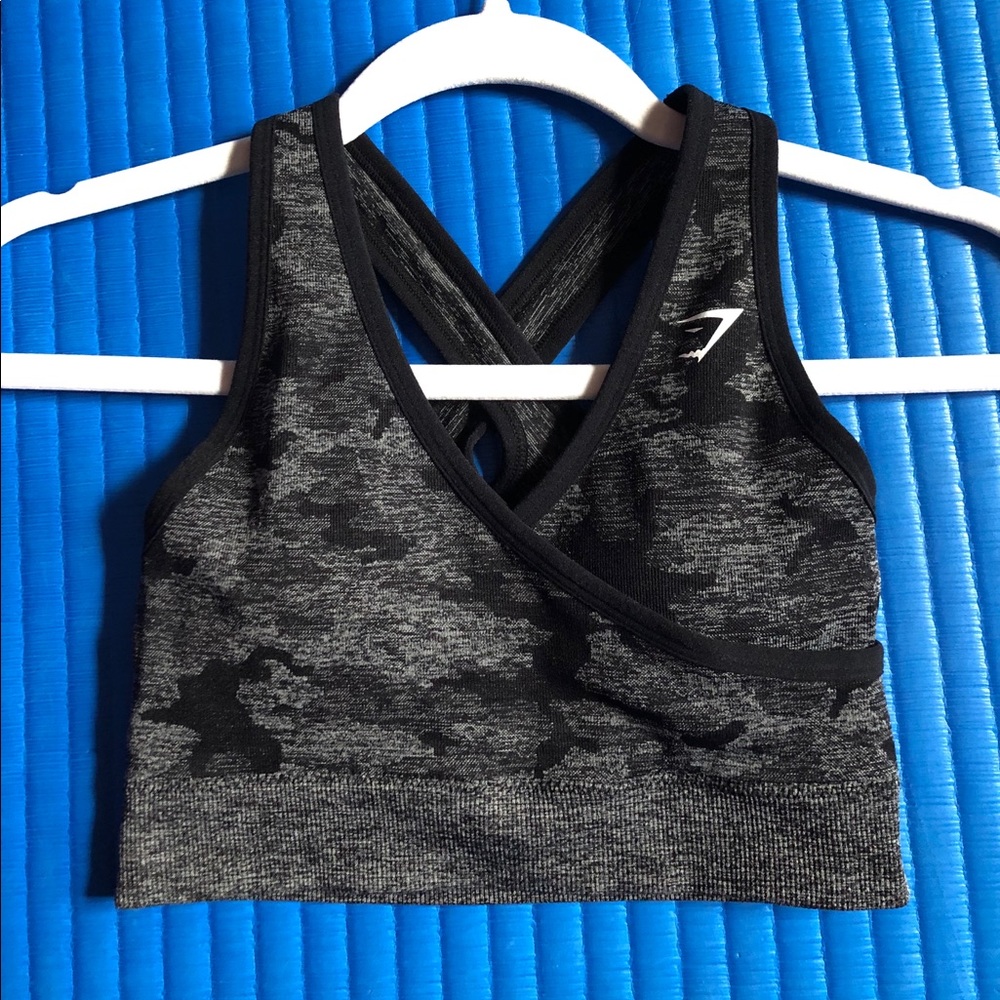 Gymshark Camo Sports Bra